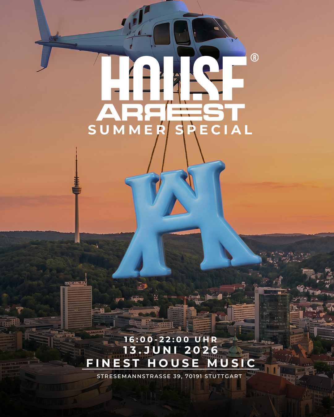 House Arrest Summer Special, Saturday 13.06
